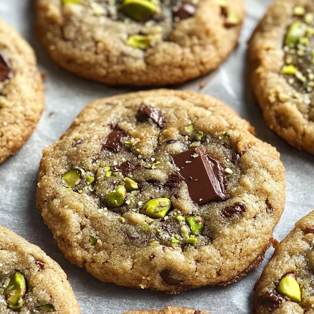 Pistachio Cream Cookies that Melt in Your Mouth