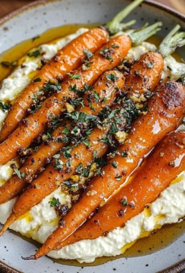 Roasted Carrots with Whipped Ricotta & Hot Honey