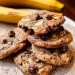 Soft and Chewy Banana Bread Cookies – Easy Recipe