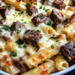Steak & Truffle Gouda Pasta Bake