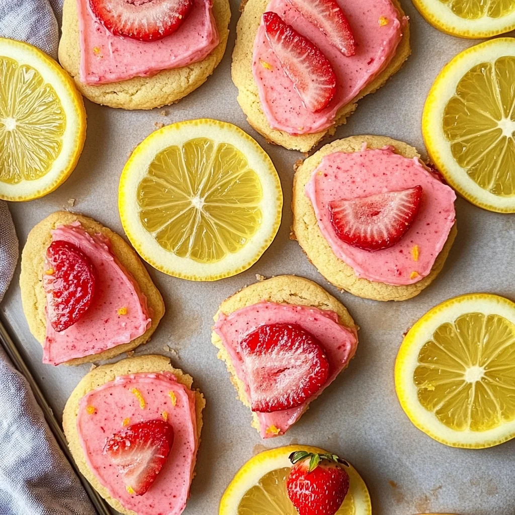 Strawberry Lemonade Cut-Out Cookie Recipe