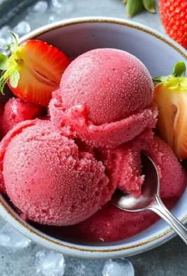 Strawberry Sorbet