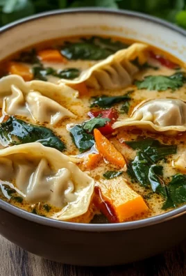 Thai Potsticker Soup