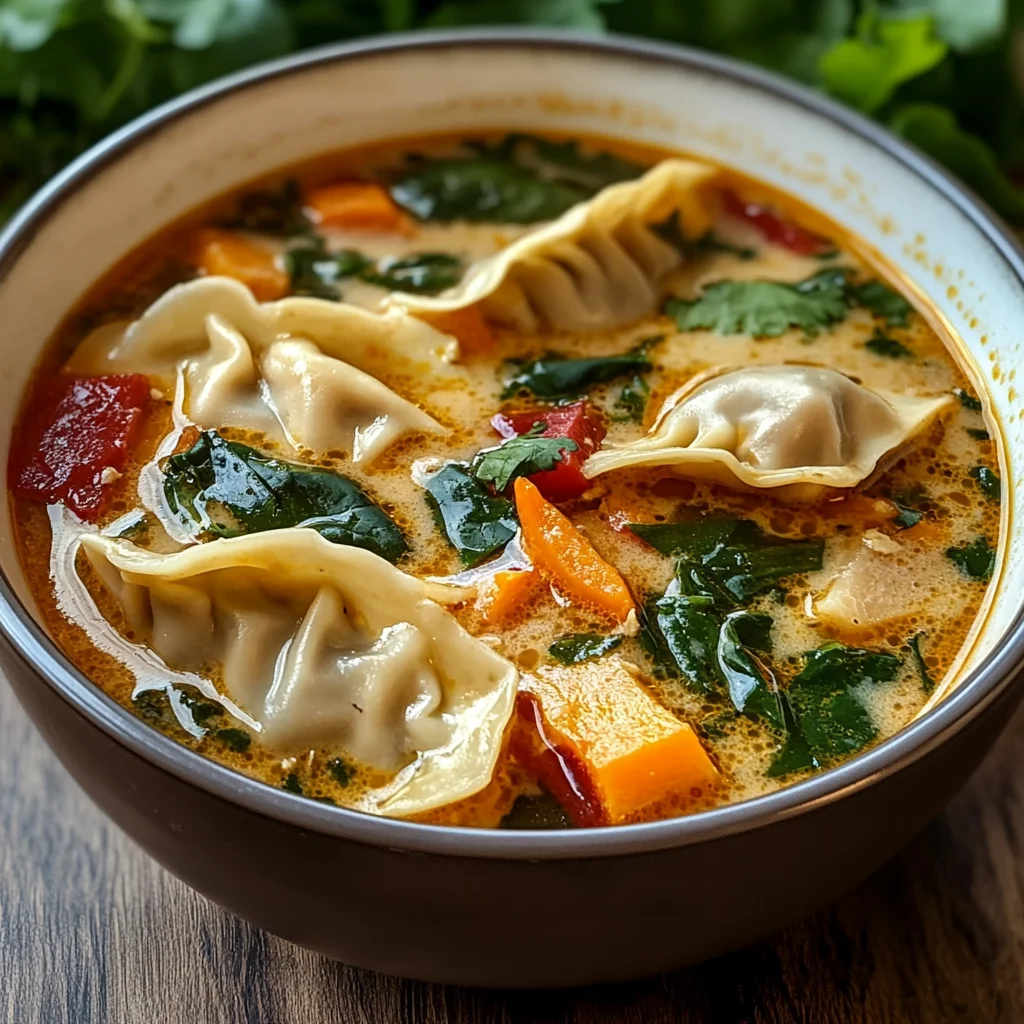 Thai Potsticker Soup