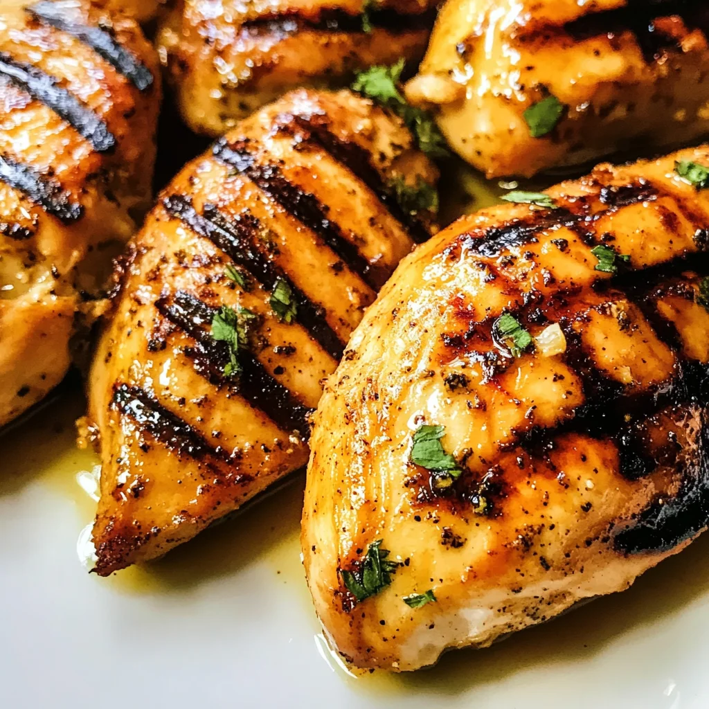 The BEST EVER Grilled Chicken Marinade