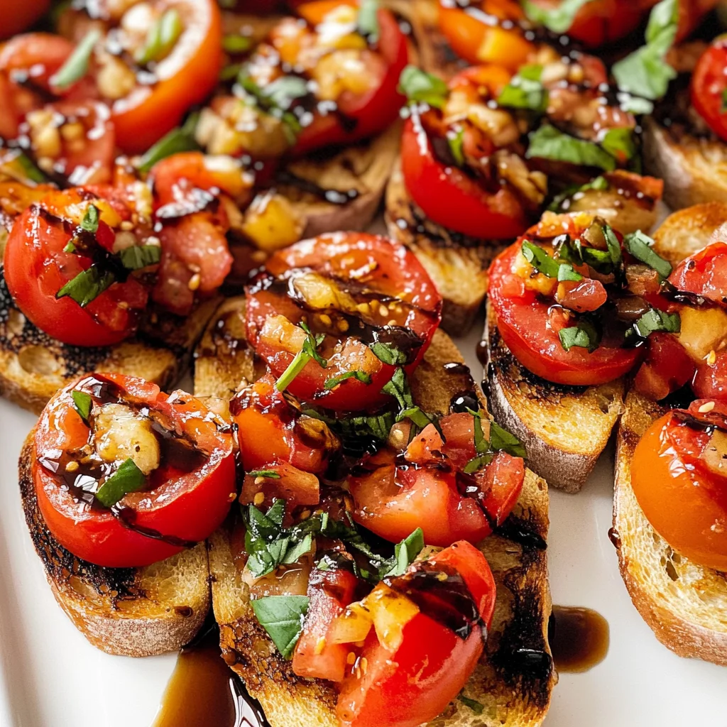 Tomato and Basil Bruschetta