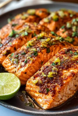 Baked Chili Lime Salmon