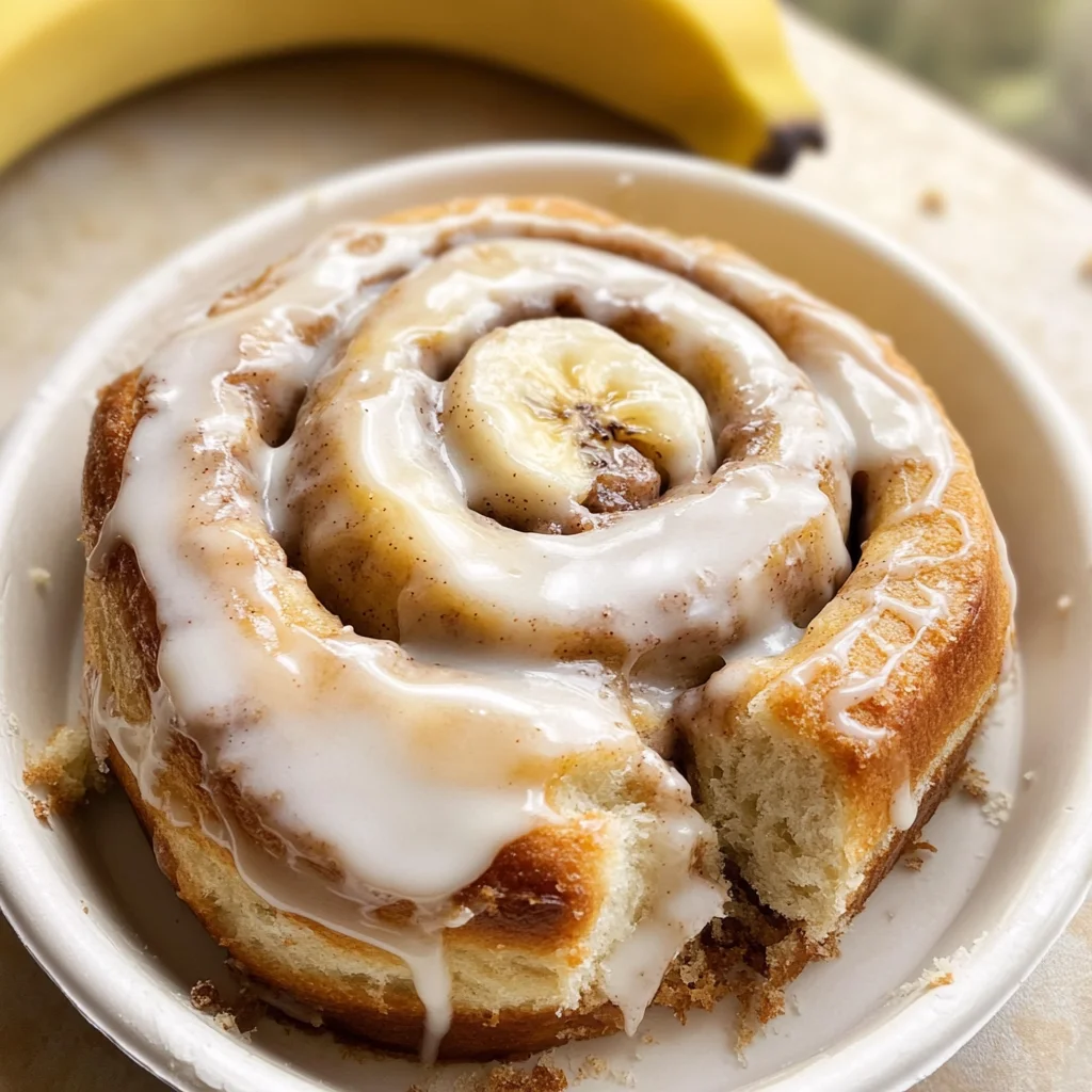 Banana Bread Cinnamon Rolls