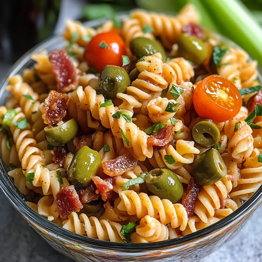 Bloody Mary Pasta Salad