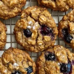 Chewy Blueberry Oatmeal Cookies