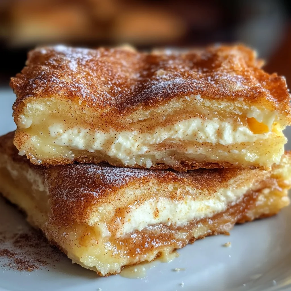 Churro Cheesecake Bars
