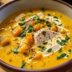 Creamy Chicken Butternut Squash Soup Recipe