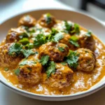 Creamy Coconut Curry Meatballs