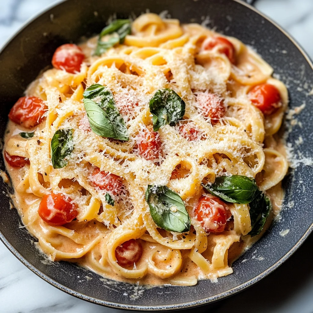 Creamy Tomato Basil Pasta