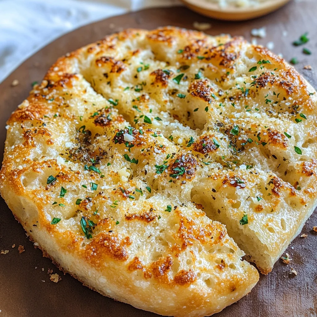 Crispy and Cheesy Garlic Parmesan Focaccia Bread You’ll Love