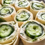 Cucumber and Dill Pinwheels