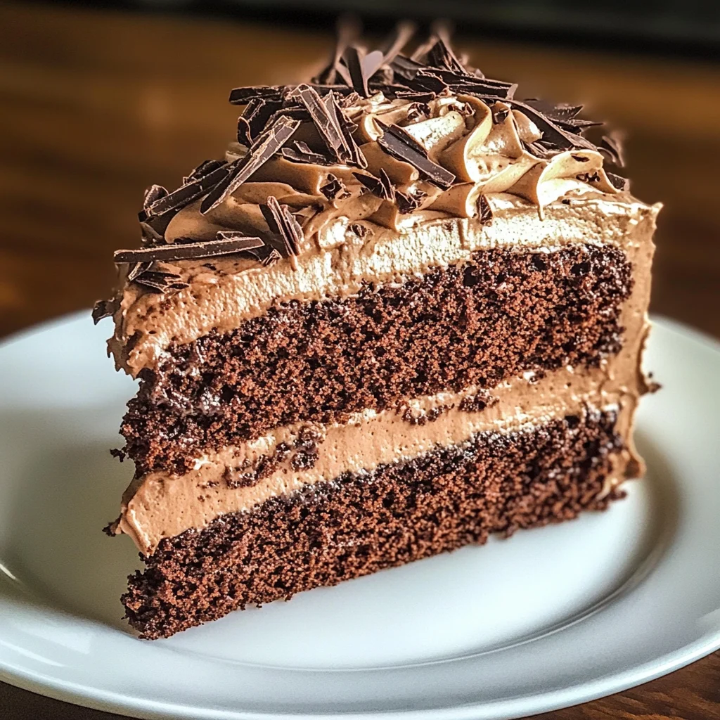 Decadent Double Layer Chocolate Fudge Cake