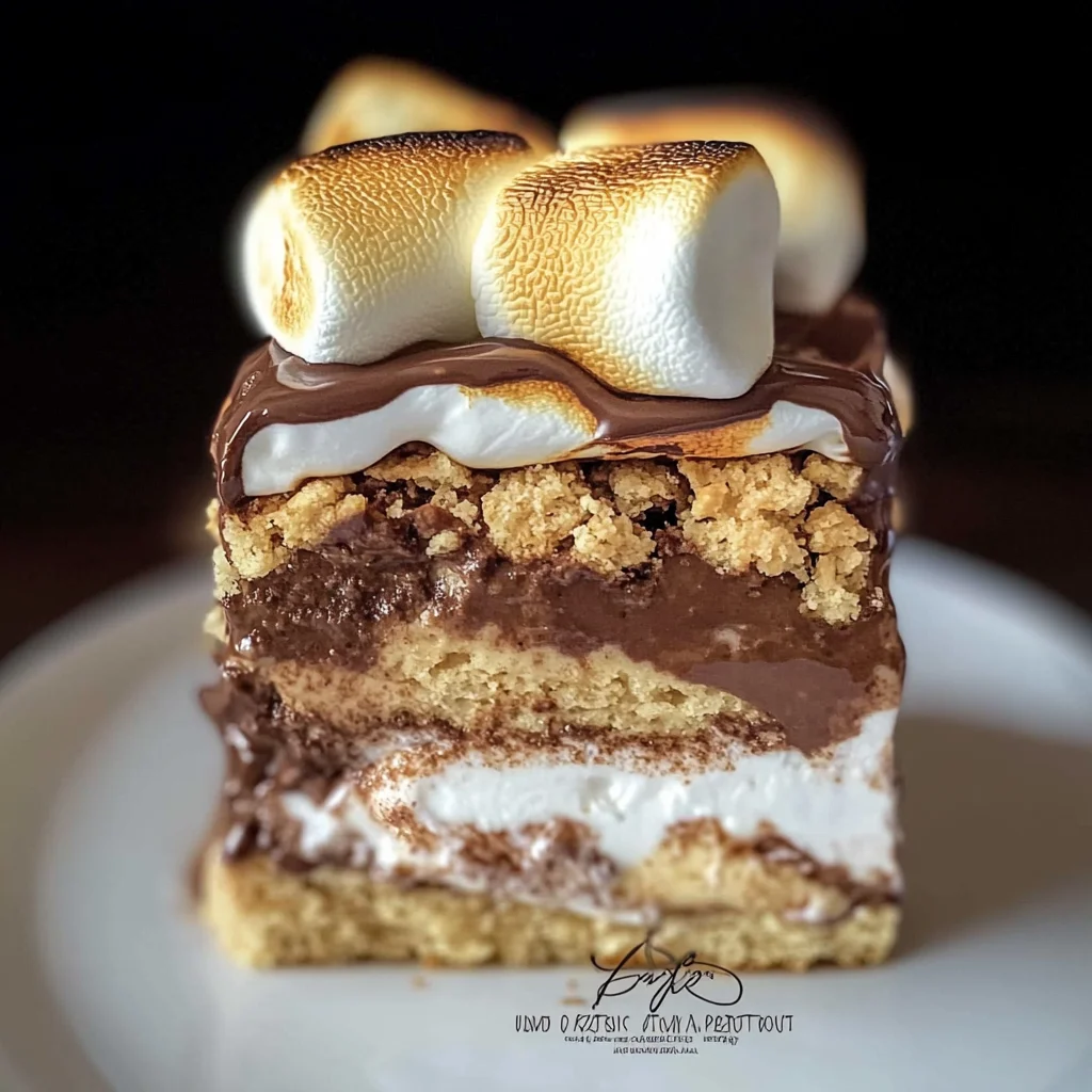 Five Minute Pudding S'mores
