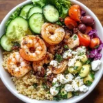 Greek Shrimp Mediterranean Bowl