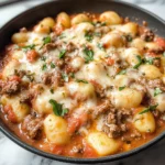 Ground Beef Gnocchi