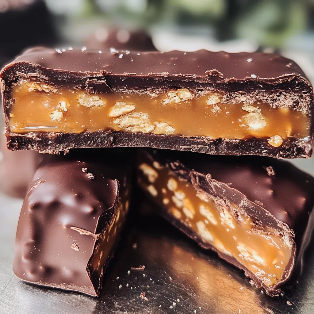 High Protein Twix Bars