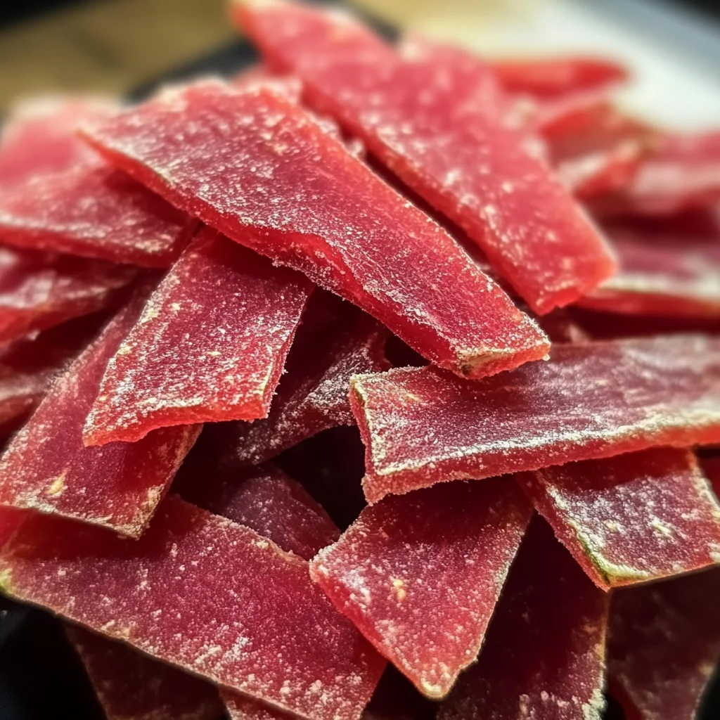 Homemade Dehydrated Watermelon Jerky Recipe for Dogs