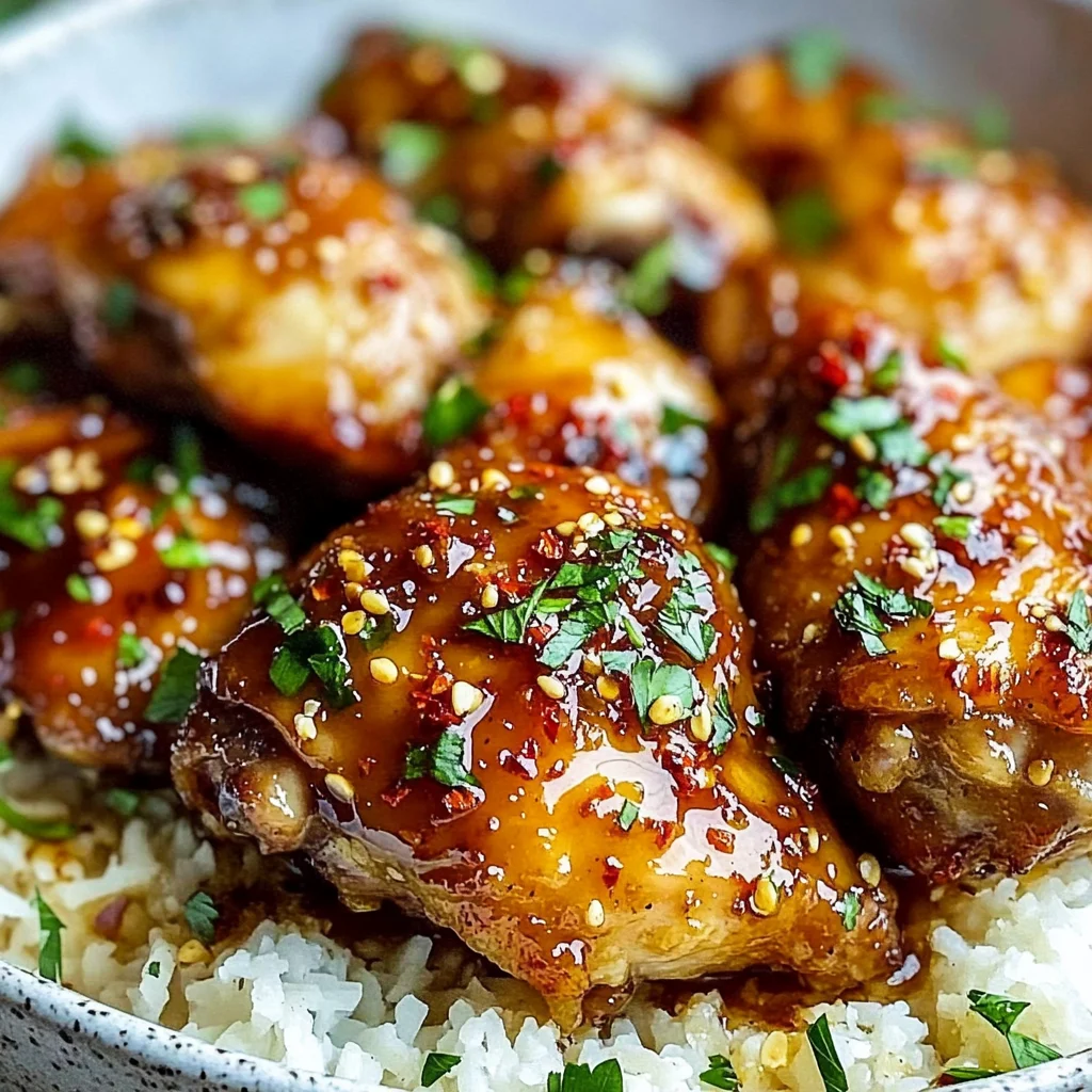 Honey Garlic Chicken Recipe