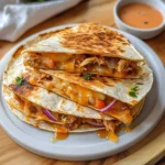 Hot Honey BBQ Chicken Quesadillas