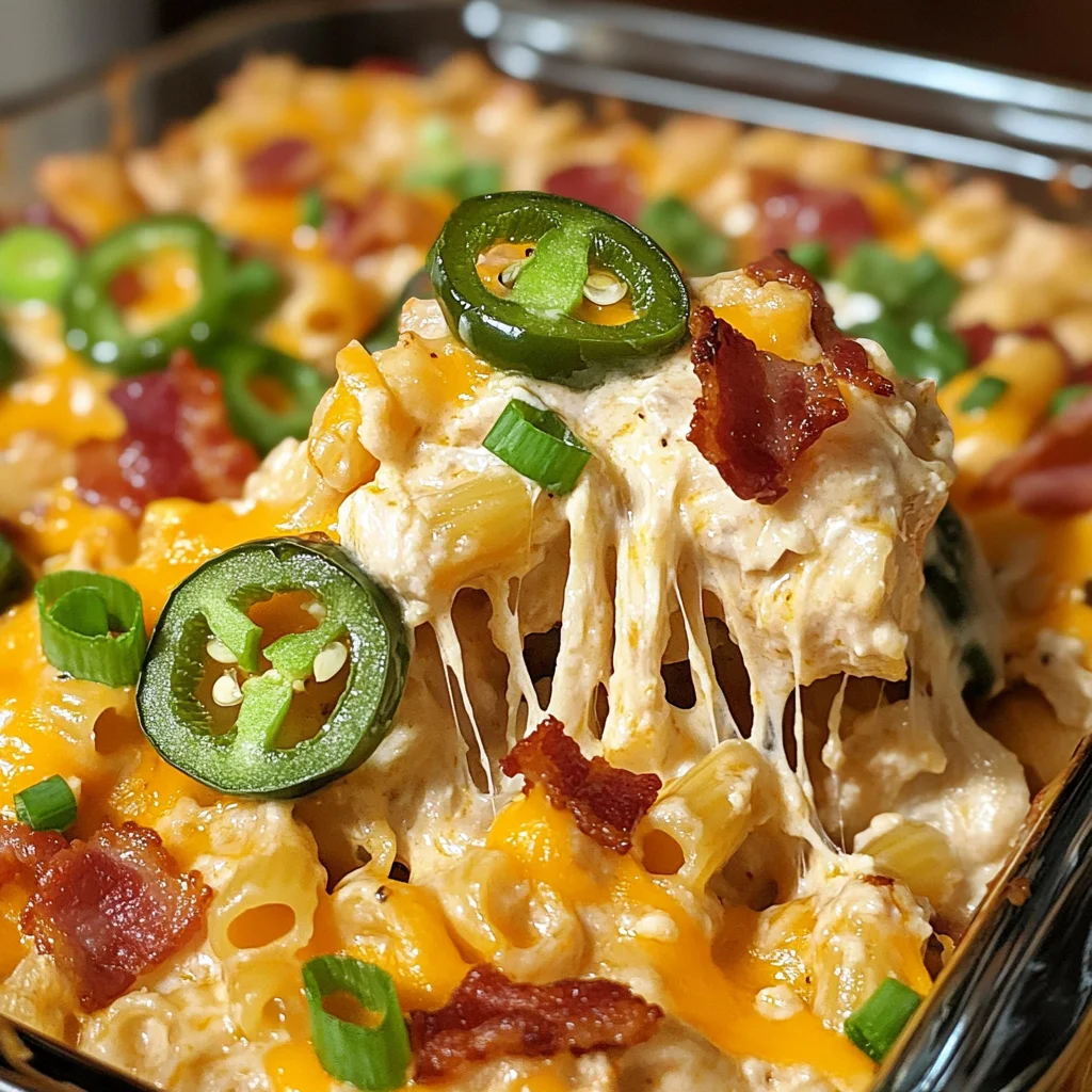 Jalapeno Popper Chicken Casserole Recipe