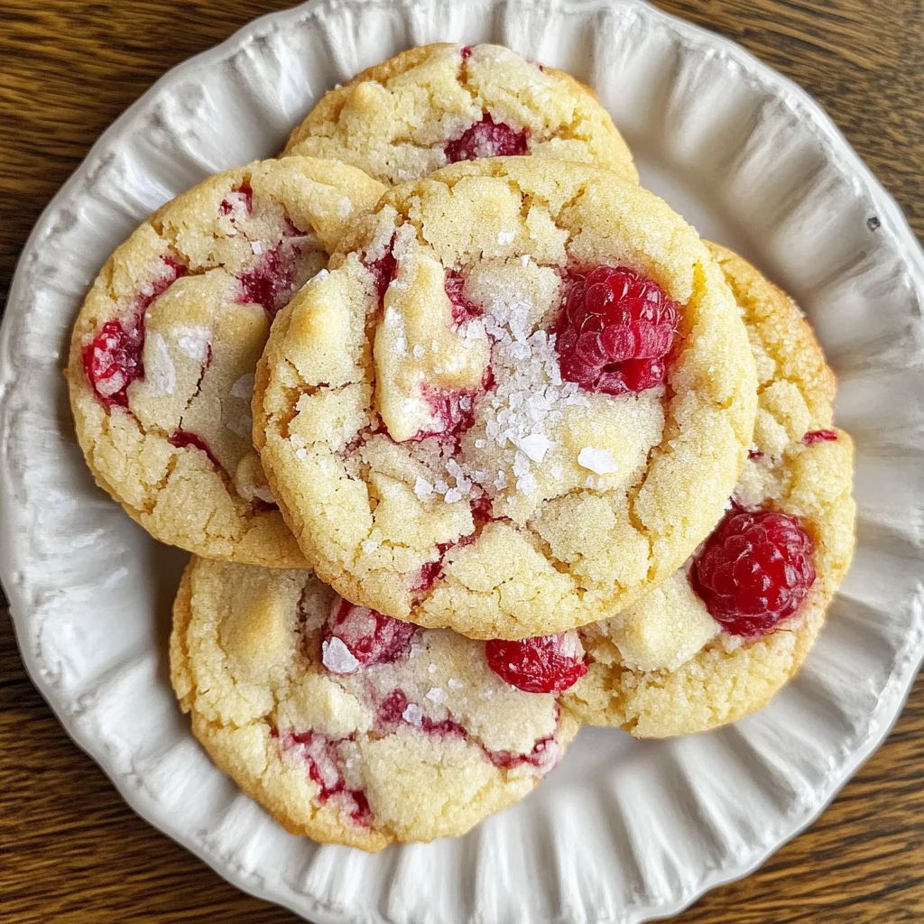 Lemon Raspberry Cookies