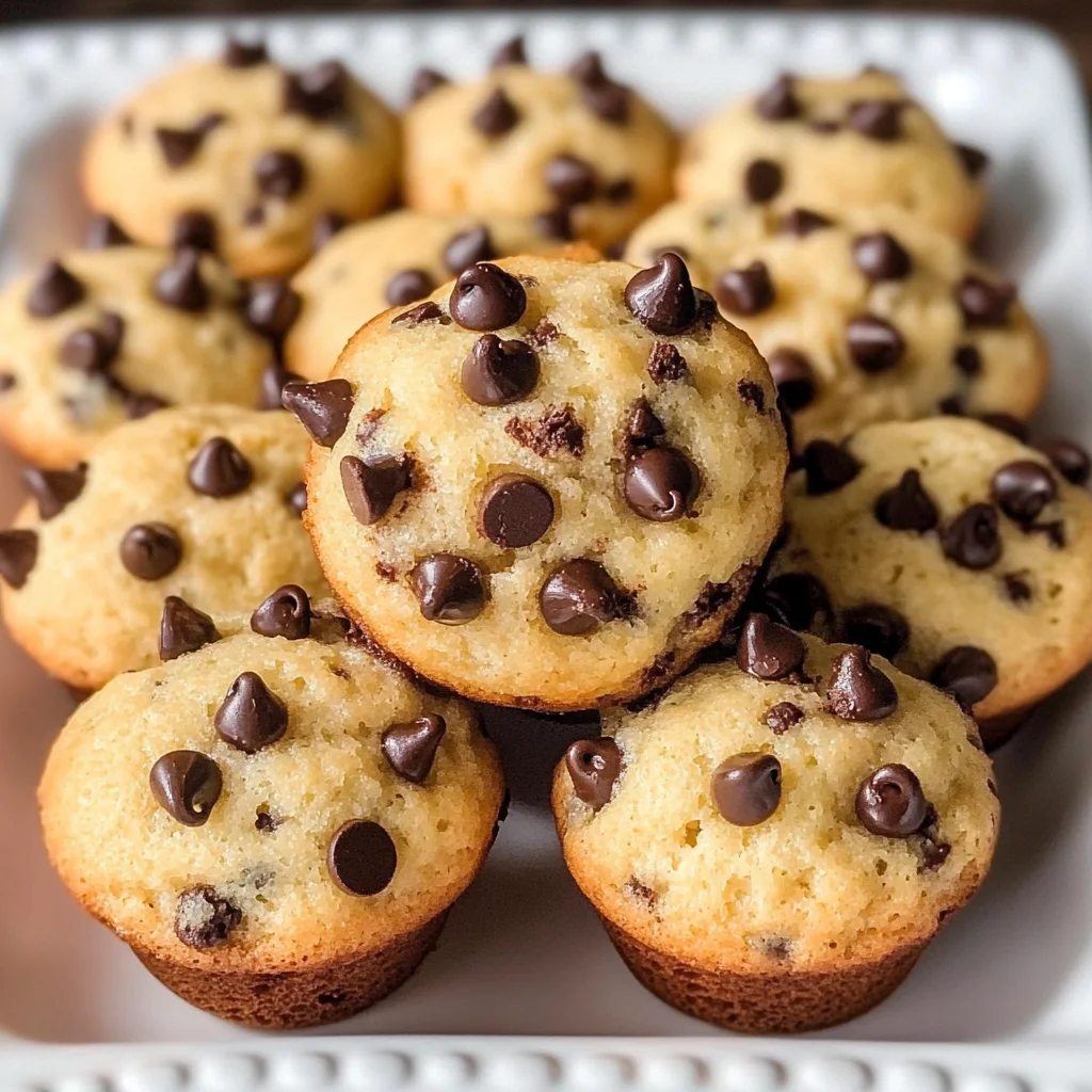 Mini Chocolate Chip Muffins