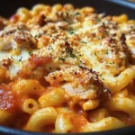 One-Pot Chicken Parmesan Mac & Cheese