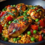 One Pan Bold Sweet Chili Cajun Chicken And Rice