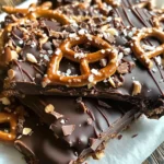 Salted Caramel Chocolate Pretzel Bars