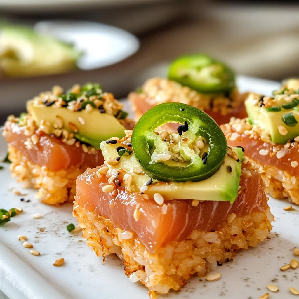 Spicy Tuna Crispy Rice