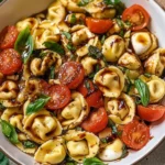 Tortellini Caprese Salad