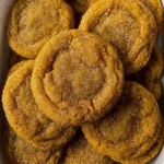 chewy maple pumpkin cookies