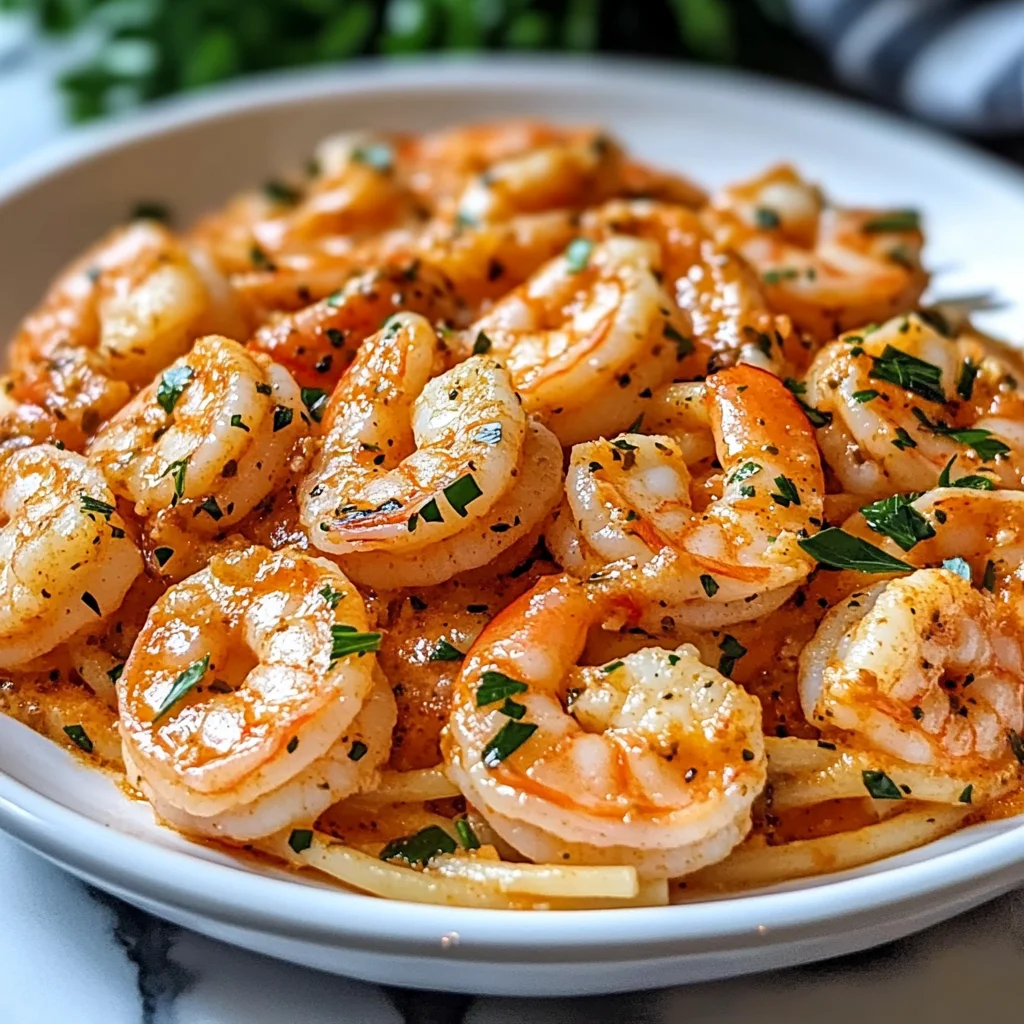 15-Minute Creamy Tomato Garlic Butter Shrimp