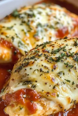 Baked Chicken with Marinara and Mozzarella