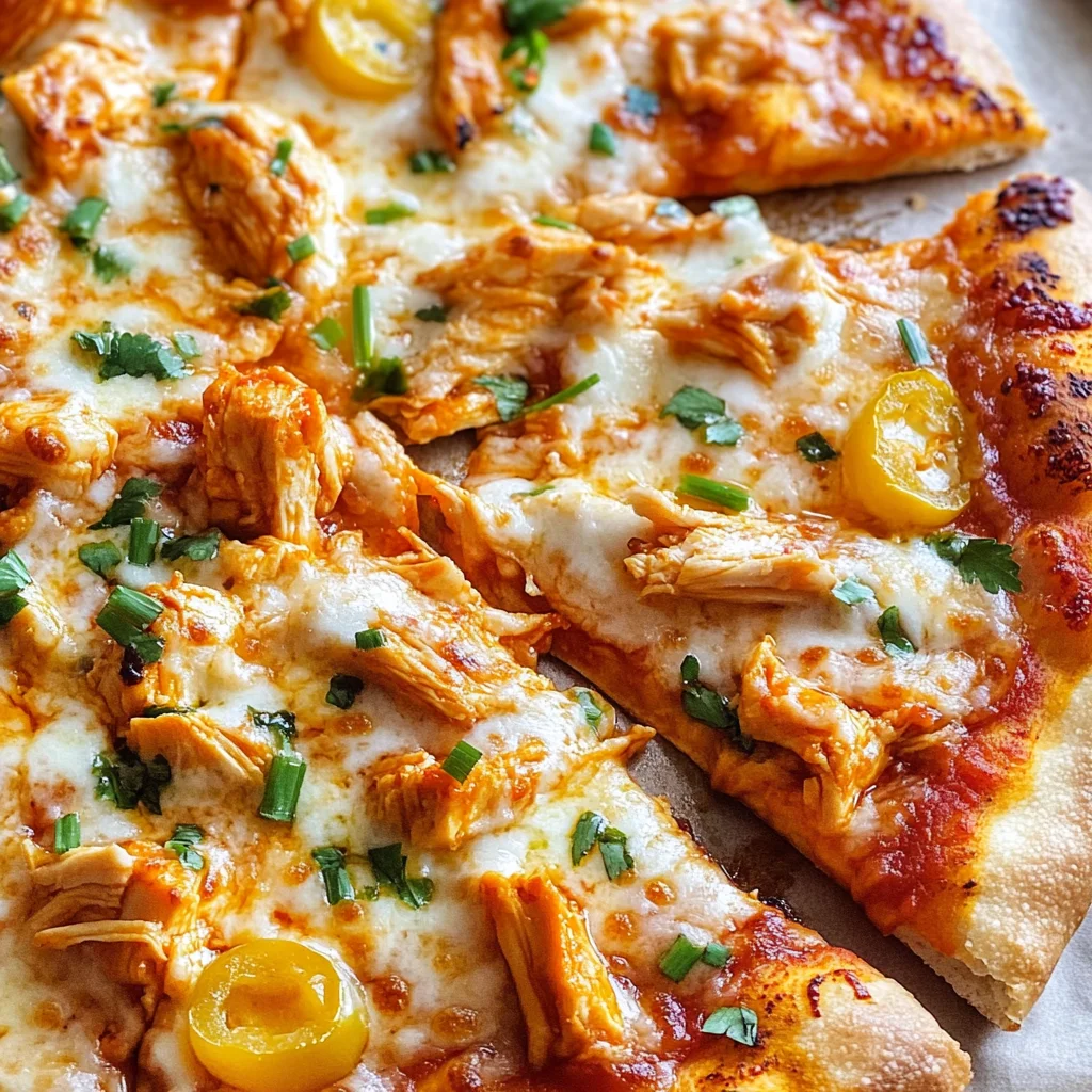Buffalo Chicken Pizza