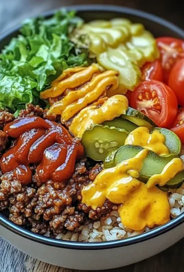 Burger Bowls Quick and Easy Meal for Everyone