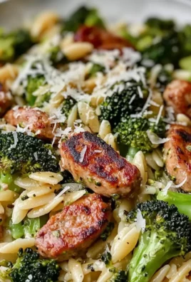 Chicken Sausage and Broccoli Orzo: A Quick and Healthy Delight