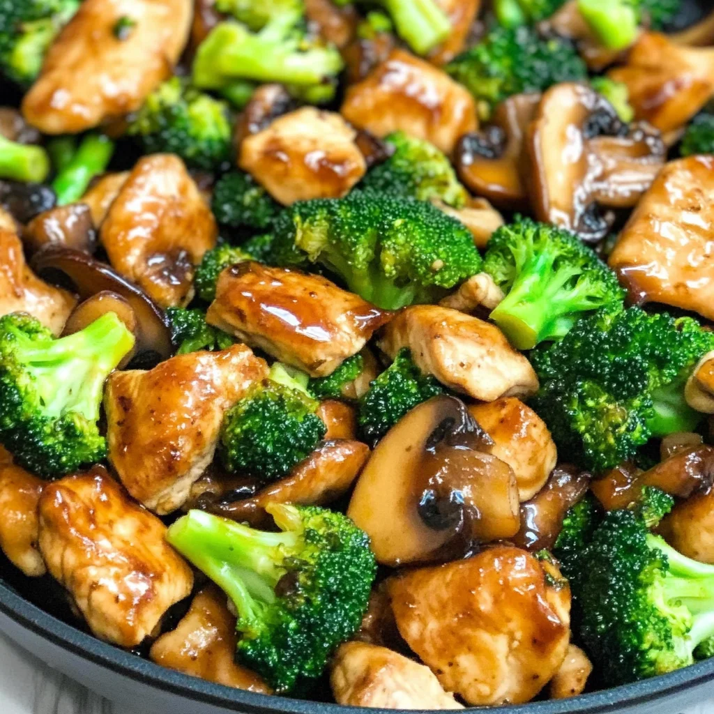 Chicken and Broccoli Stir Fry