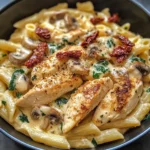 Creamy Boursin Chicken Pasta