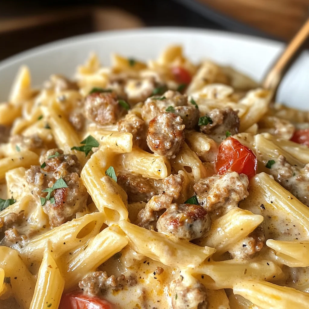 Creamy Italian Sausage Pasta