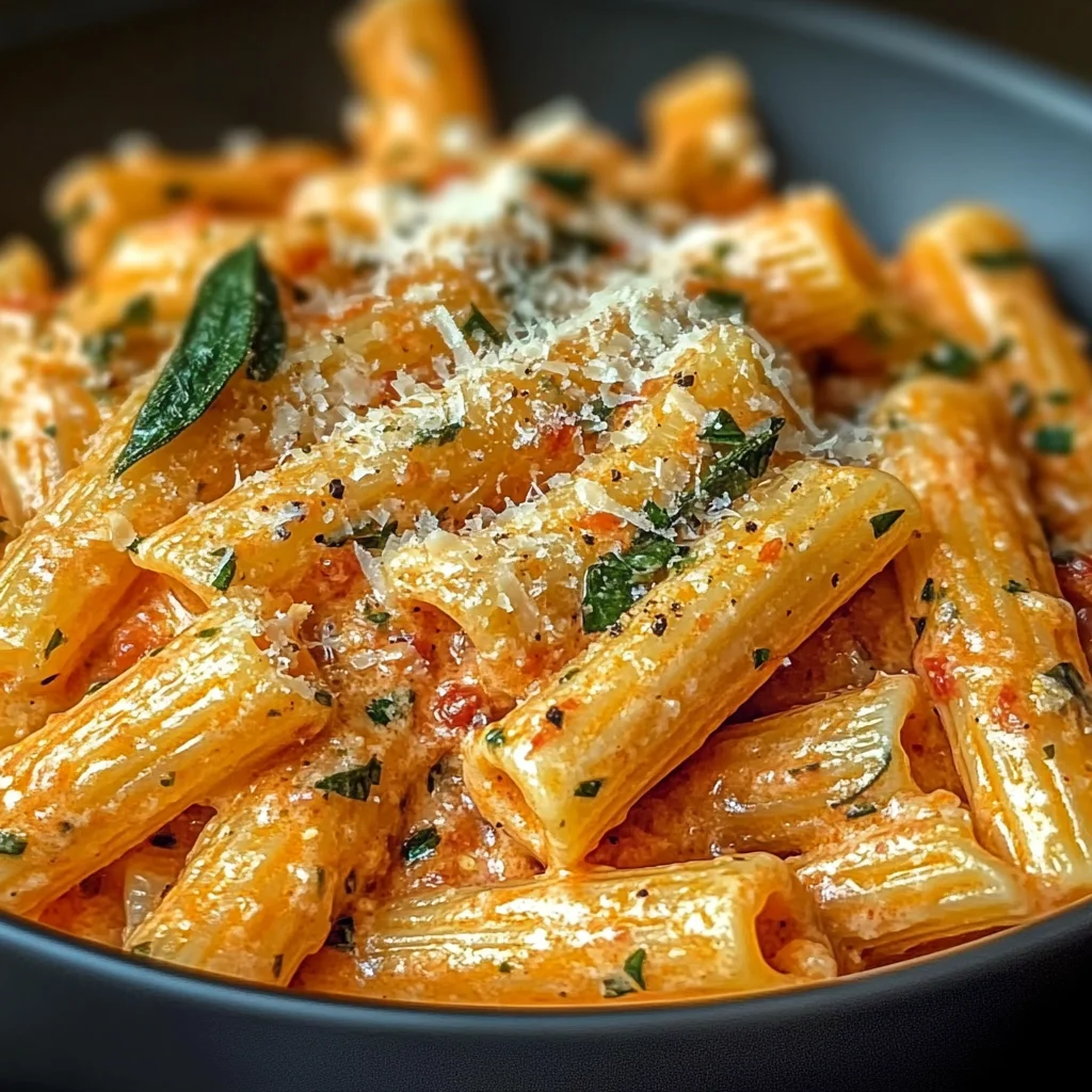 Creamy Tomato Garlic Pasta