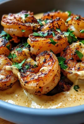 Crispy Cajun Shrimp with a Zesty Pale Orange Sauce