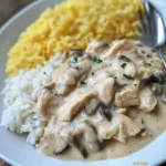 Easy Crockpot Chicken and Rice