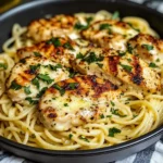 Garlic Butter Chicken Pasta