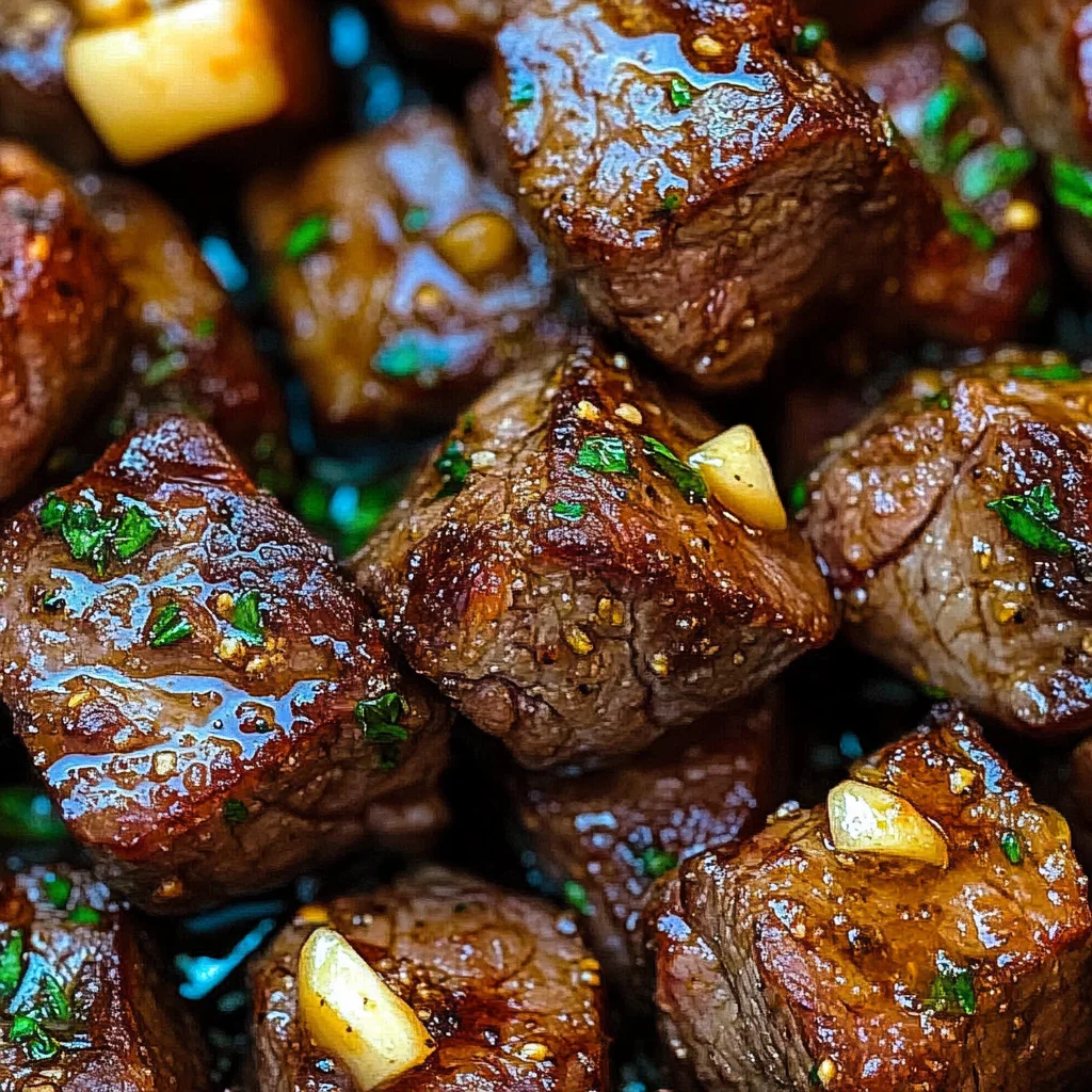 Garlic Butter Steak Bites